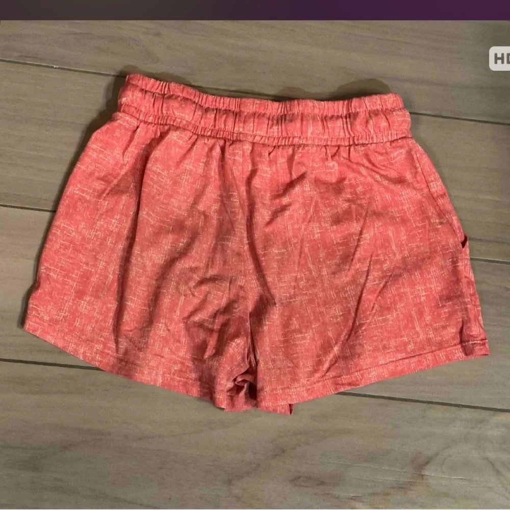 Coral Drawstring Shorts JUNIORS SMALL